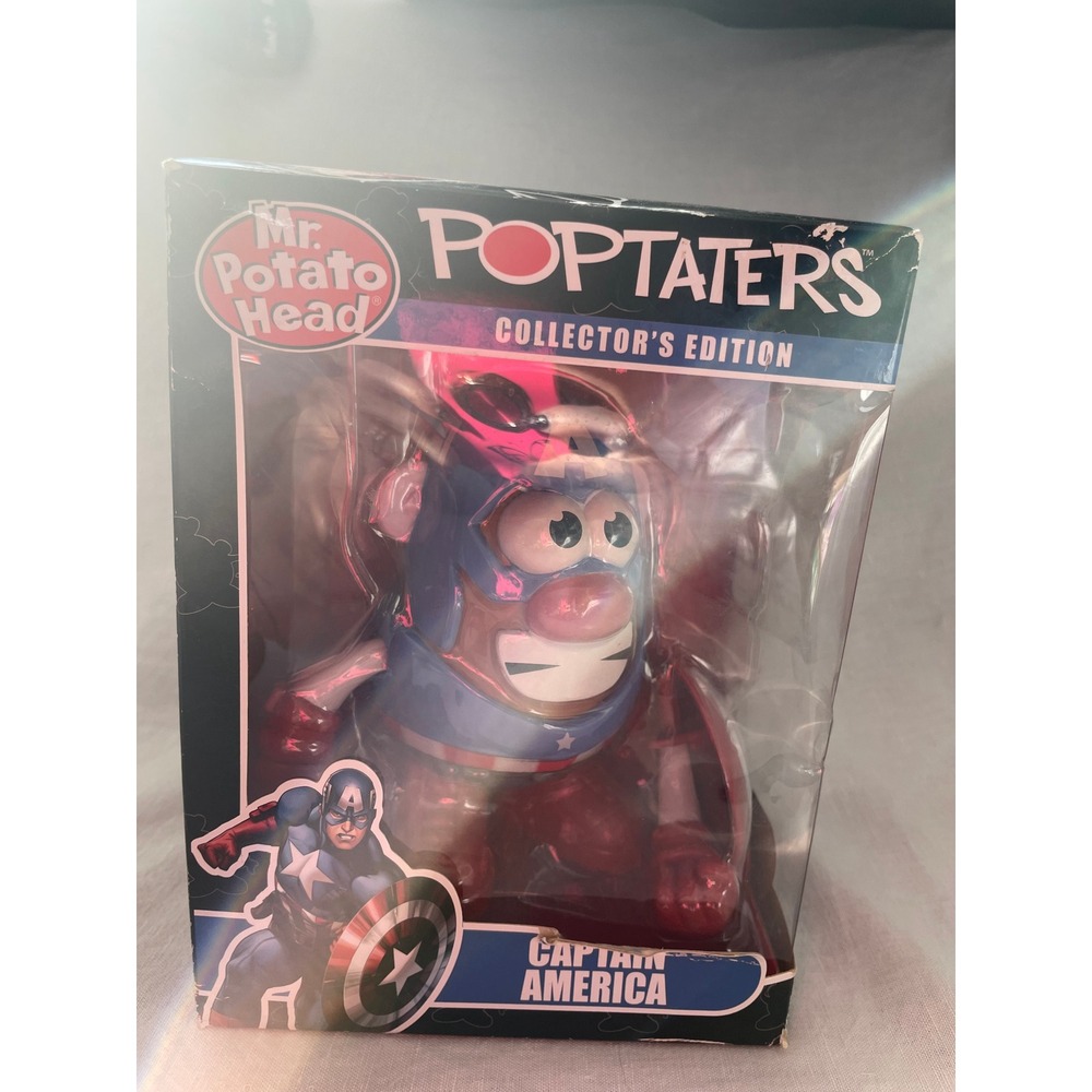 Mr Potato Head Captain America Poptaters Collector's Edition Marvel 2016#522